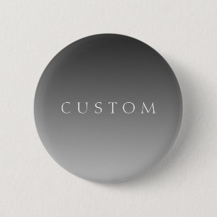 Eleganter Text auf einfachem modernen grauen Ombre Button