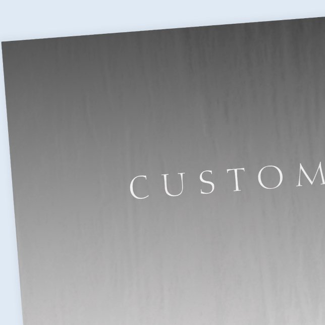 Eleganter Text über einfaches, modernes Grau Ombre Seidenpapier (Von Creator hochgeladen)