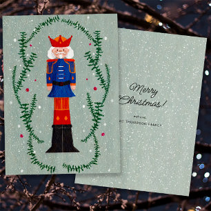 Eleganter traditioneller Frohe Weihnachten Nusskna