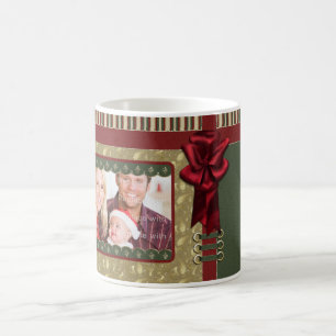 Eleganter traditioneller Weihnachtsentwurf Tasse