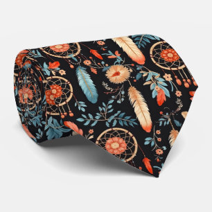 Eleganter Traumfänger von Boho gekachelt Krawatte