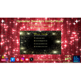 Eleganter trendiger Girly Gold Beaded Vorhänge Gli Visitenkarte