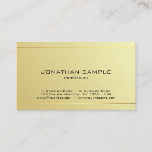 Eleganter Trendy moderner Visitenkarte