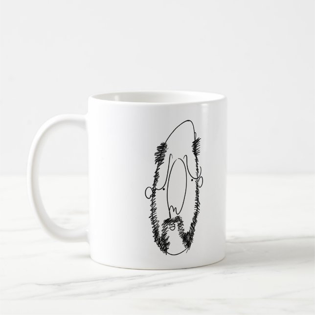 Eleganter Typ Kaffeetasse (Links)