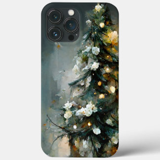 Eleganter und künstlerischer Weihnachtsbaum Case-Mate iPhone Hülle