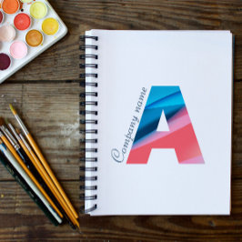 Eleganter und moderner Brief A Planner Planer