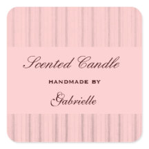 Eleganter und weißer rosa Streifen