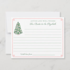 Eleganter Urlaub Rosa grüne Beratung für Bride Car Einladung