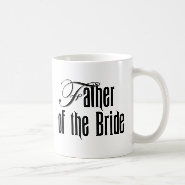 Eleganter Vater der Braut Kaffeetasse (Rechts)