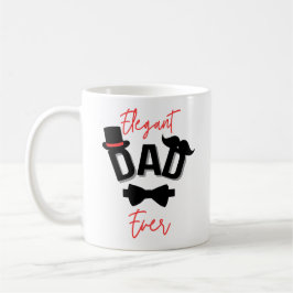 Eleganter Vater je Vatertag Kaffeetasse