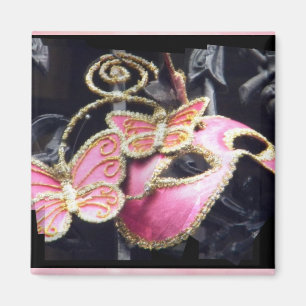 Eleganter venetianischer Masken-Kühlschrankmagnet Magnet