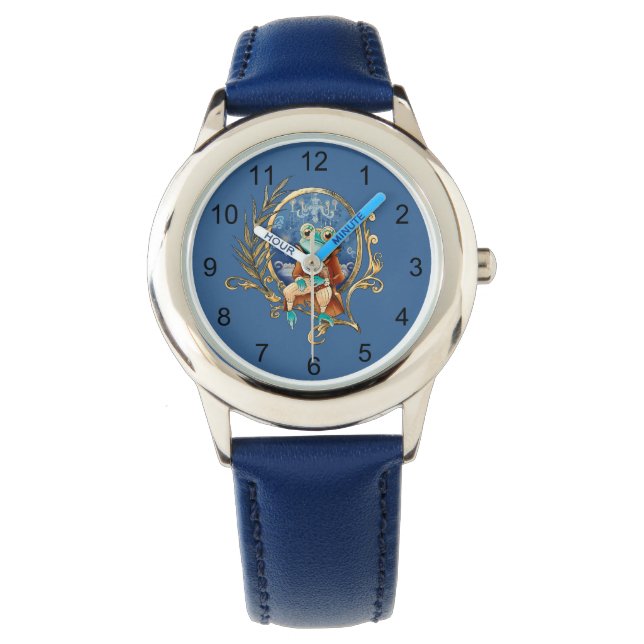 Eleganter Viktorianisch Frog Armbanduhr (Vorderseite)