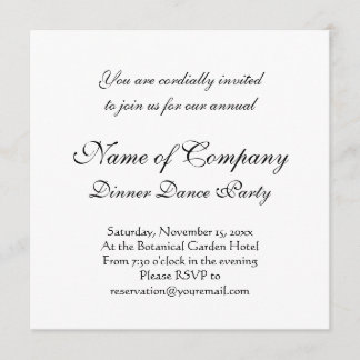 Eleganter Viktorianischer Style Letter A Monogramm Einladung