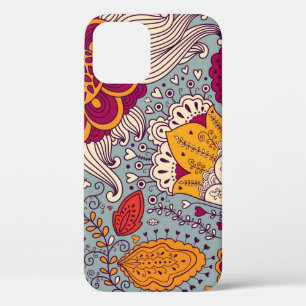 Eleganter Vintage-Blumenhintergrund Case-Mate iPhone Hülle