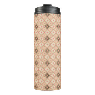 Eleganter Vintager Barocktag Thermosbecher