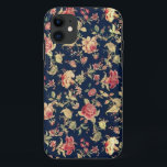 Eleganter Vintager BlumenRose iPhone Fall Case-Mate iPhone Hülle<br><div class="desc">Dieser Fall kennzeichnet ein Vintages Blumenmuster.</div>