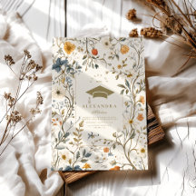 Eleganter Vintager floraler Abschluss