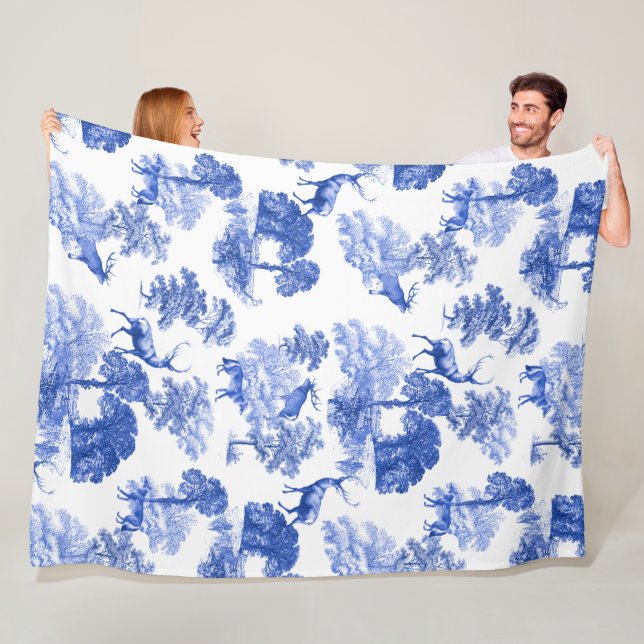 Eleganter Vintager Klassik Fleecedecke (Beispiel)