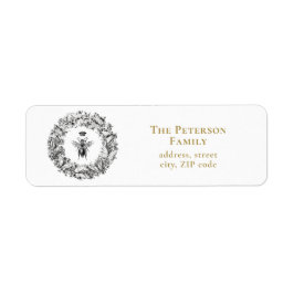 Eleganter Vintager Queen Bee Butterfly Kranz