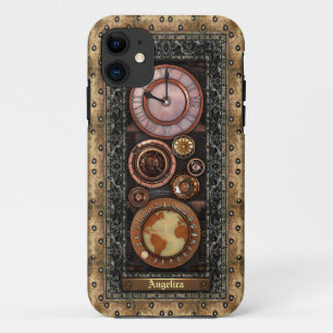 Eleganter Vintager Steampunk Timepiece Case-Mate iPhone Hülle
