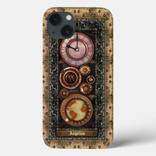 Eleganter Vintager Steampunk Timepiece Case-Mate iPhone Hülle