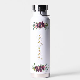 Eleganter Vorschlag für Personalisierte Bridesmaid Trinkflasche