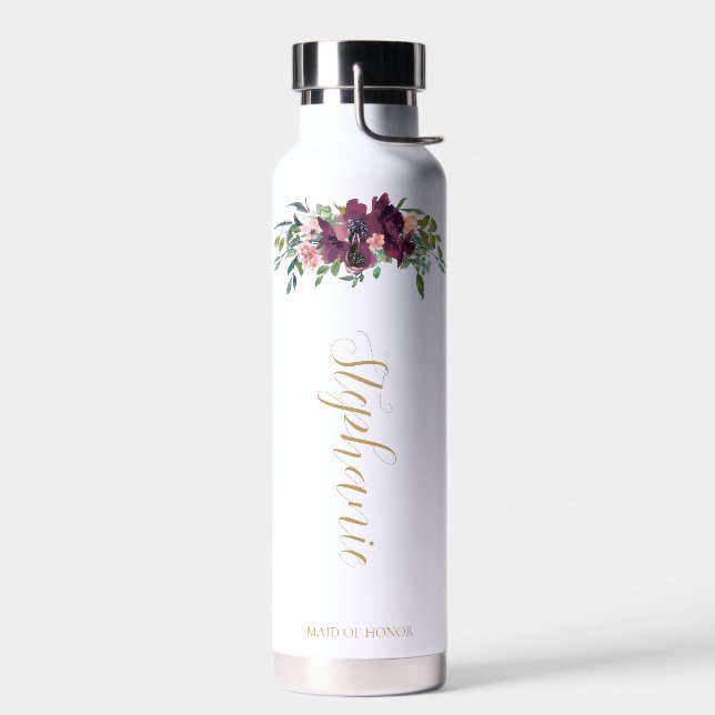 Eleganter Vorschlag für Personalisierte Bridesmaid Trinkflasche (Links)