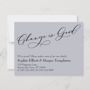 Eleganter Wandel ist eine gute Ankündigung der Blu