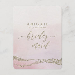 Eleganter Wasserfarbenbelag wird überragt Einladung