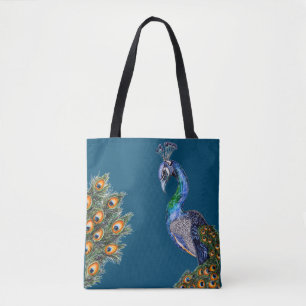 Eleganter Wasserfarbenpfau