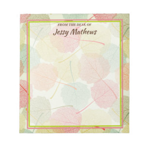 ELEGANTER WASSERFARBSCHUHE BOTANISCHER NATURSCHUTZ NOTIZBLOCK