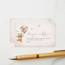 Eleganter Watercolor Bear Teddy Babyduschtendücher