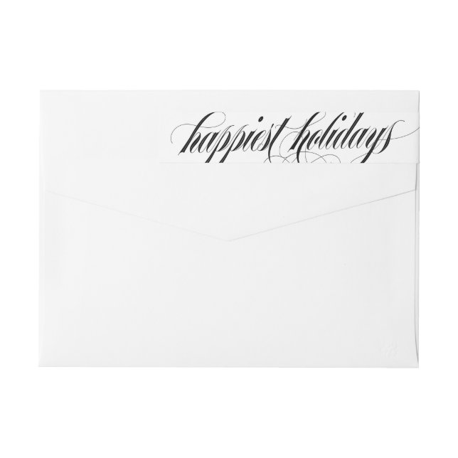 Eleganter Weihnachts-Urlaub in Florals (Rückseite)