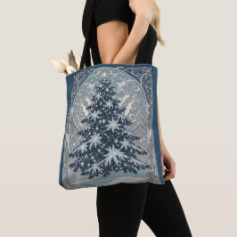 Eleganter Weihnachts-Yule-Baum Schneeflocken und S
