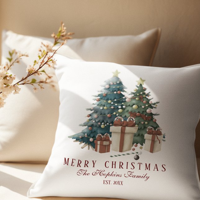 Eleganter Weihnachtsbaum Kissen (Von Creator hochgeladen)