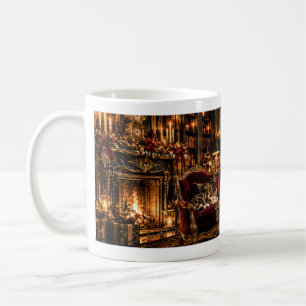 Eleganter Weihnachtsbecher Kaffeetasse
