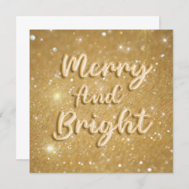 Eleganter Weihnachtsgold-Glitzer