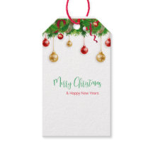 Eleganter Weihnachtskranzkarren mit Ornamenten