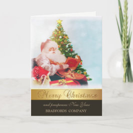 Eleganter Weihnachtsmann, Pine Tree Company Feiertagskarte