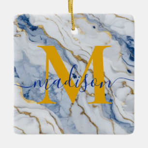 Eleganter weißer Maisgold-Granit Keramikornament