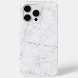 Eleganter weißer Marmor Case-Mate iPhone Hülle