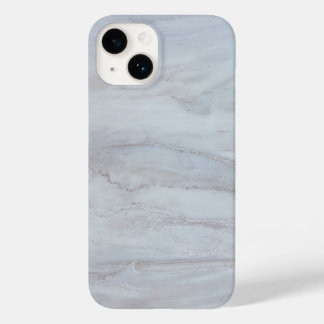 Eleganter weißer Marmor Case-Mate iPhone 14 Hülle