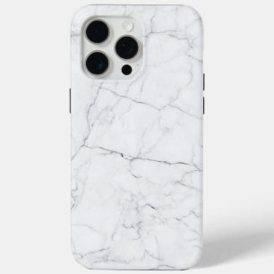 Eleganter weißer Marmor Case-Mate iPhone Hülle