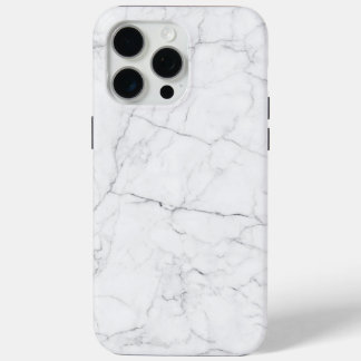 Eleganter weißer Marmor Case-Mate iPhone Hülle