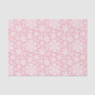 Eleganter weißer Schneeflocke (Zucker Erröten) Seidenpapier