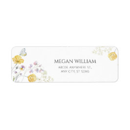 Eleganter wilder Blütenschmetterling