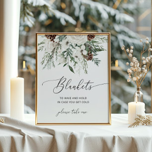 Eleganter Winter-Decken zu haben und zu halten Poster