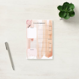 Eleganter Wochenplaner mit To-Do Liste & Notizen –