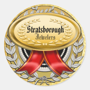 Eleganter zeitgenössischer Aufkleber