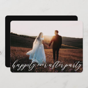 Eleganter zeitgenössischer Hochzeitsinvit Einladung